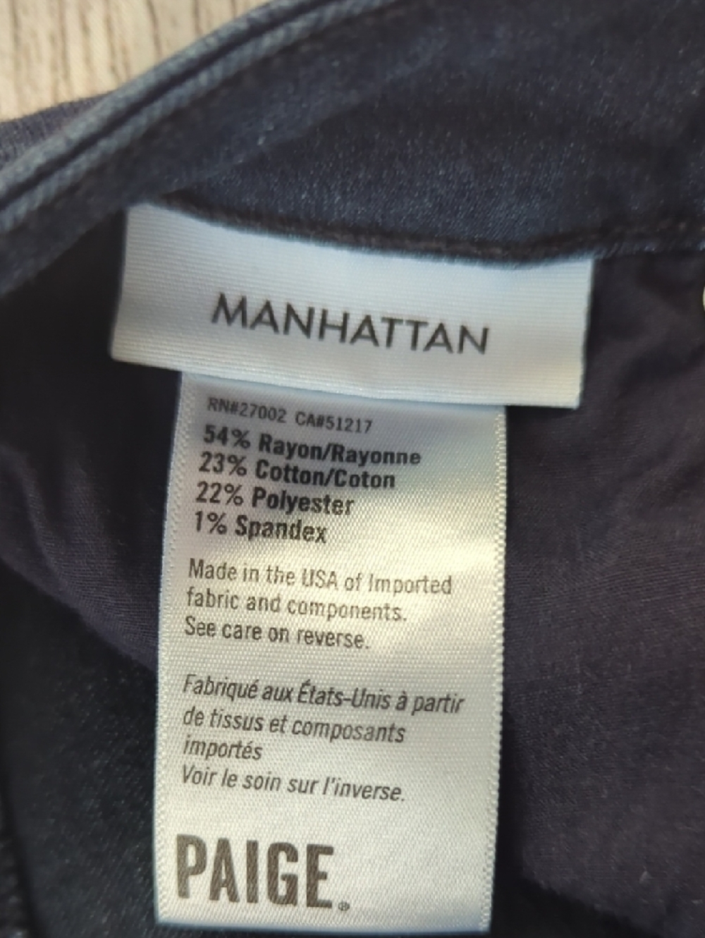 PAIGE Dark Indigo Flare Jeans - Picture 3 of 10